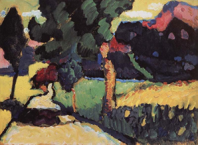 Wassily Kandinsky Nyari tajkep Germany oil painting art